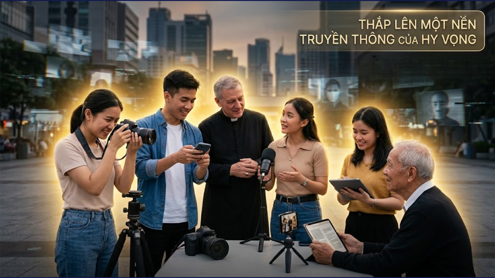 Thắp lên một nền truyền thông của hy vọng